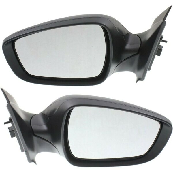 New Set Of 2 Fits HYUNDAI ACCENT 12-17 LH & RH Side Pwr Mirror Man Fldg Non-Htd