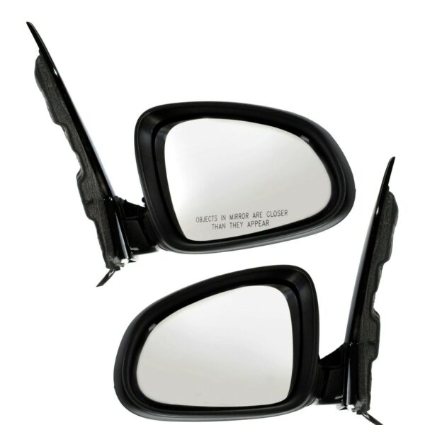 New Set Of 2 Fits BUICK VERANO 12-17 LH & RH Side Power Mirror Man Fldg Non-Htd