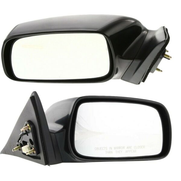 New Set Of 2 Fits TOYOTA CAMRY 2007-11 LH & RH Side Pwr Mirror Non-Folding Htd