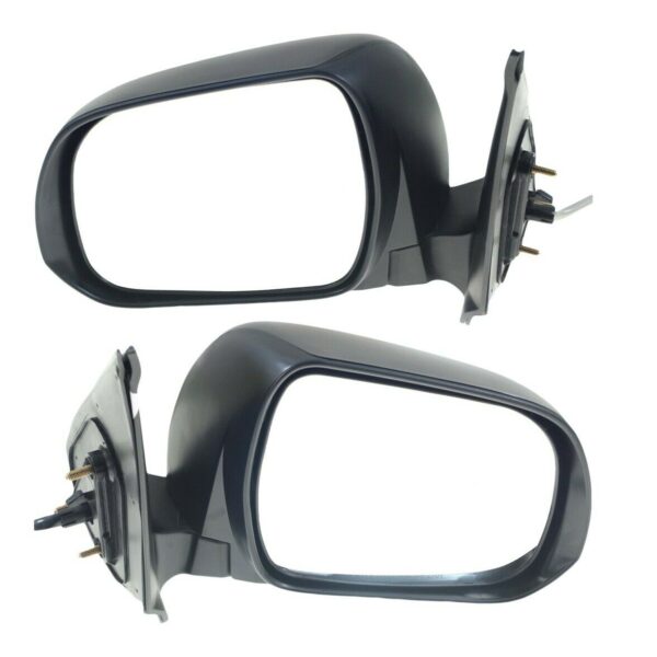 New Set Of 2 Fits TOYOTA TACOMA 12-15 L & R Side Power Mirror Man Fldg Non-Htd