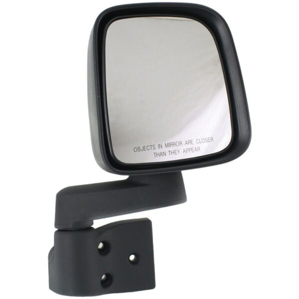 New Fits JEEP WRANGLER 2003-06 RH Side Man Mirror Manual Fldg Non-Htd CH1321234