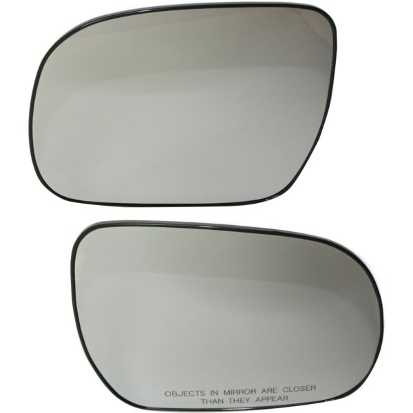 New Set Of 2 Fits TOYOTA TACOMA 2005-2011 LH & RH Side Mirror Glass Non-Heated