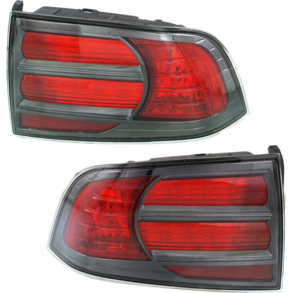 New Set Of 2 Fits ACURA TL 2007-08 Tail Lamp Rear LH & RH Side Lens and Housing