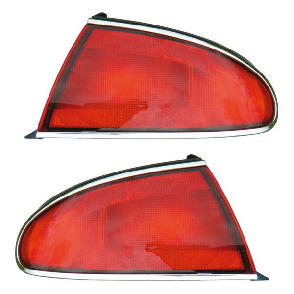 New Set Of 2 Fits BUICK CENTURY 1997-05 Tail Lamp LH & RH Side Lens and Housing