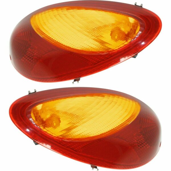 New Set Of 2 Fits CHRYSLER PT CRUISER 2001-05 Tail Lamp Left & Right Side Assy