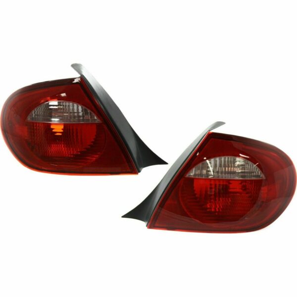 New Set Of 2 Fits DODGE NEON 2003-05 Tail Lamp Left & Right Side Lens & Housing