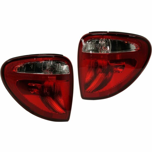 New Set Of 2 Fits DODGE CARAVAN 2004-2007 Tail Lamp Left & Right Side Assembly