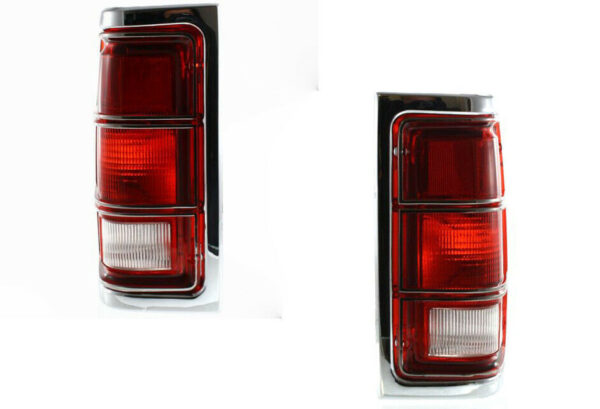 New Set Of 2 Fits DODGE FULL SIZE P/U 81-87 Tail Lamp L & R Side Lens & Housing