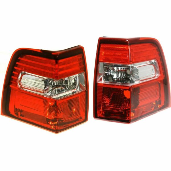 New Set Of 2 Fits FORD EXPEDITION 2007-14 Tail Lamp LH & RH Side Lens & Housing