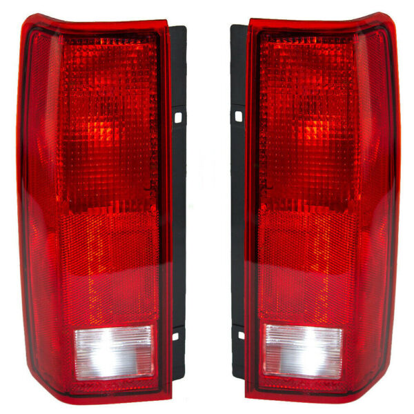 New Set Of 2 Fits CHEVROLET ASTRO 1985-05 Tail Lamp LH & RH Side Lens & Housing