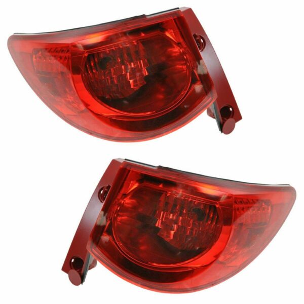 New Set Of 2 Fits CHEVROLET TRAVERSE 09-12 Tail Lamp LH & RH Side Outer Assembly