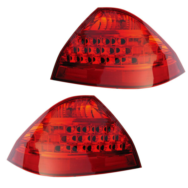 New Set Of 2 Fits HONDA ACCORD 06-07 Tail Lamp LH & RH Side Outer Lens & Housing