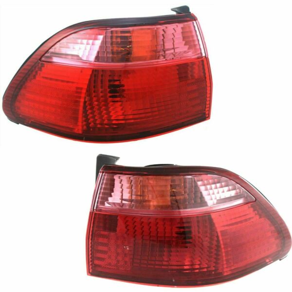 New Set Of 2 Fits HONDA ACCORD 98-00 Tail Lamp Left & Right Side Outer Assembly