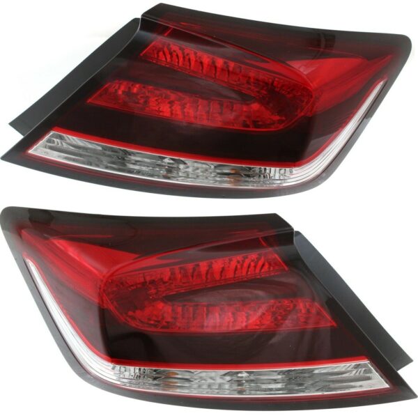 New Set Of 2 Fits HONDA CIVIC 14-15 Tail Lamp Driver & Passenger Side Assembly