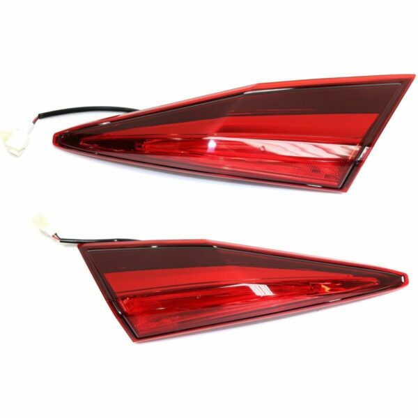 New Set Of 2 Fits HONDA CIVIC 16-21 Tail Lamp Left & Right Side Inner Assembly