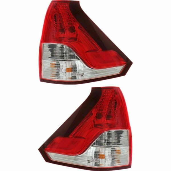 New Set Of 2 Fits HONDA CR-V 2012-14 Tail Lamp Left & Right Side Lower Assembly