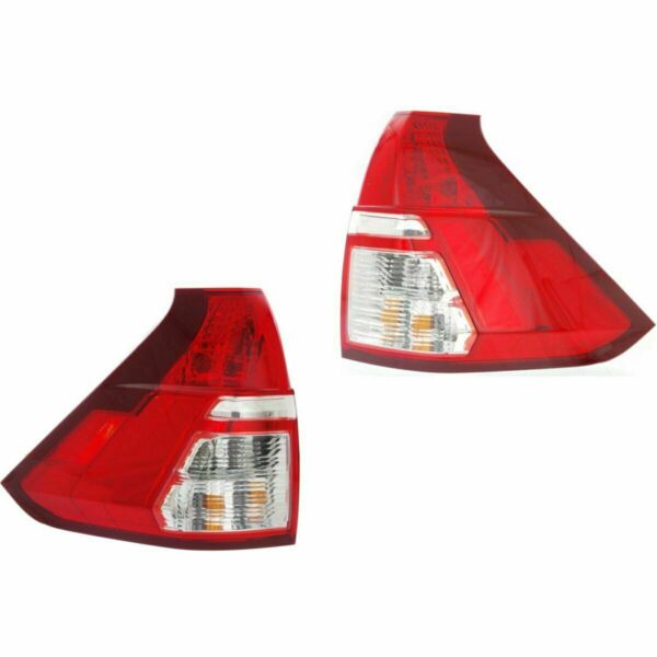 New Set Of 2 Fits HONDA CR-V 2015-16 Tail Lamp Left & Right Side Lower Assembly