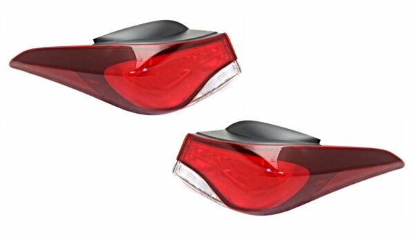 New Set Of 2 Fits HYUNDAI ELANTRA 2014-16 Tail Lamp LH & RH Side Outer Assembly