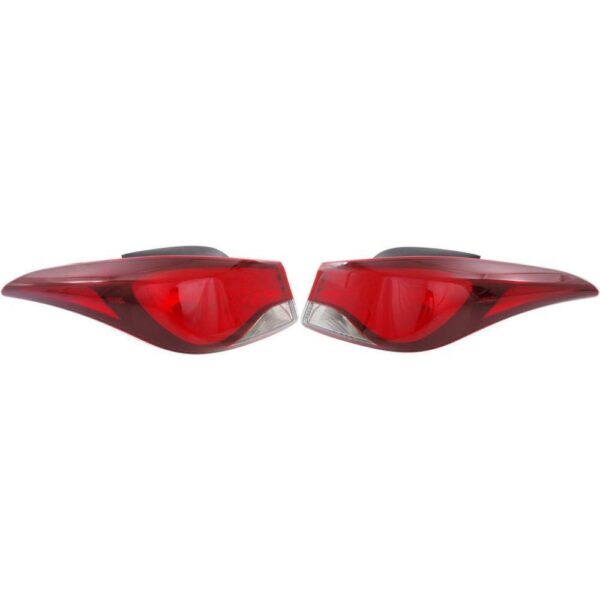 New Set Of 2 Fits HYUNDAI ELANTRA 2014-16 Tail Lamp LH & RH Side Outer Assembly