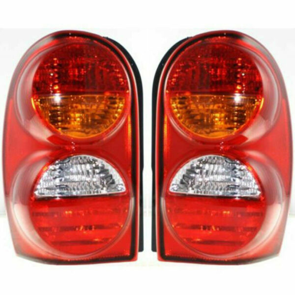 New Set Of 2 Fits JEEP LIBERTY 02-04 Tail Lamp Driver & Passenger Side Assembly