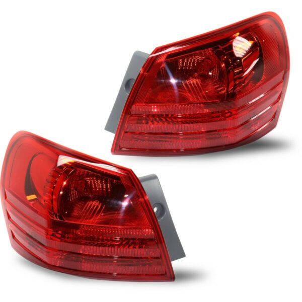 New Set Of 2 Fits NISSAN ROGUE 2008-2013 Tail Lamp LH & RH Side Outer Assy CAPA