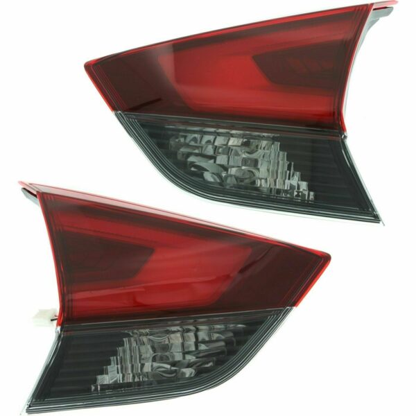 New Set Of 2 Fits NISSAN ROGUE 2017-2019 Tail Lamp LH & RH Side Inner Assembly