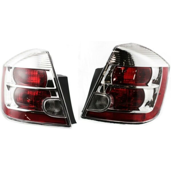 New Set Of 2 Fits NISSAN SENTRA 2007-09 Tail Lamp Driver & Passenger Side Assy