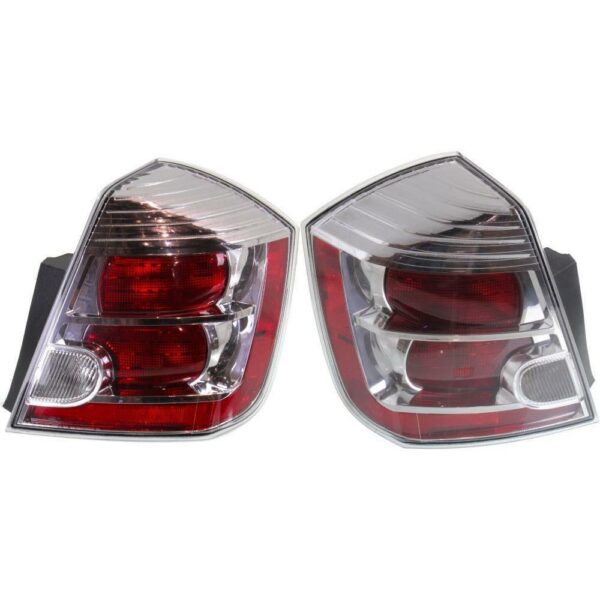 New Set Of 2 Fits NISSAN SENTRA 2010-2012 Tail Lamp Left & Right Side Assy CAPA