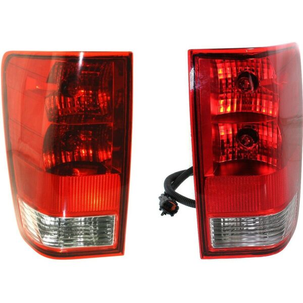 New Set Of 2 Fits NISSAN TITAN 2004-2015 Tail Lamp Left & Right Side Assy CAPA