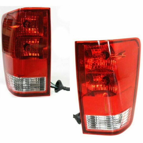 New Set Of 2 Fits NISSAN TITAN 2004-2015 Tail Lamp Driver & Passenger Side Assy