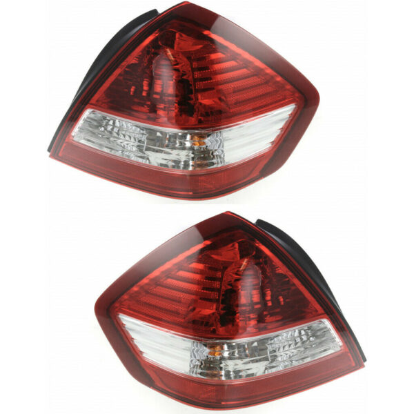 New Set Of 2 Fits NISSAN VERSA 2007-2011 Tail Lamp Left And Right Side Assembly