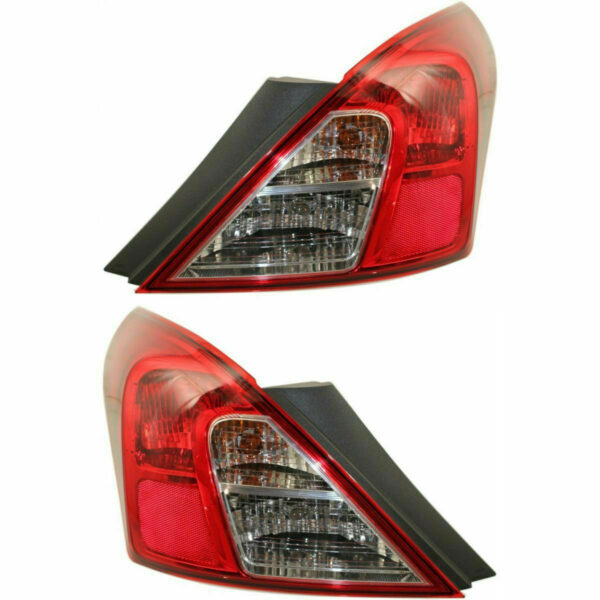 New Set Of 2 Fits NISSAN VERSA 2012-2019 Tail Lamp Left And Right Side Assembly