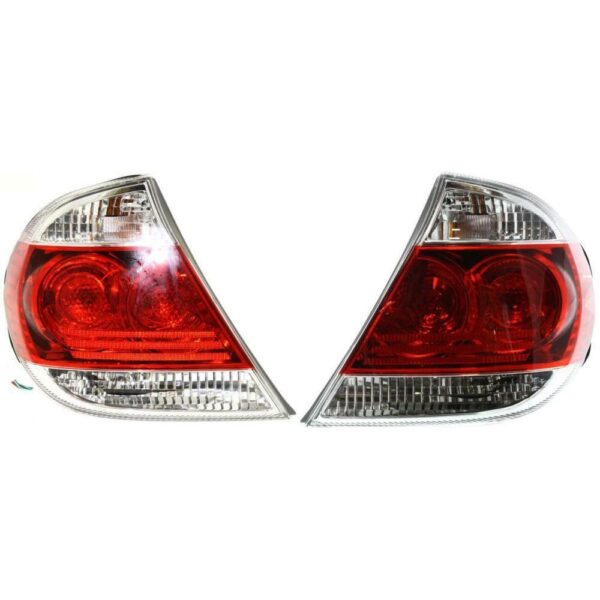 New Set Of 2 Fits TOYOTA CAMRY 2005-2006 Tail Lamp Driver & Passenger Side Assy