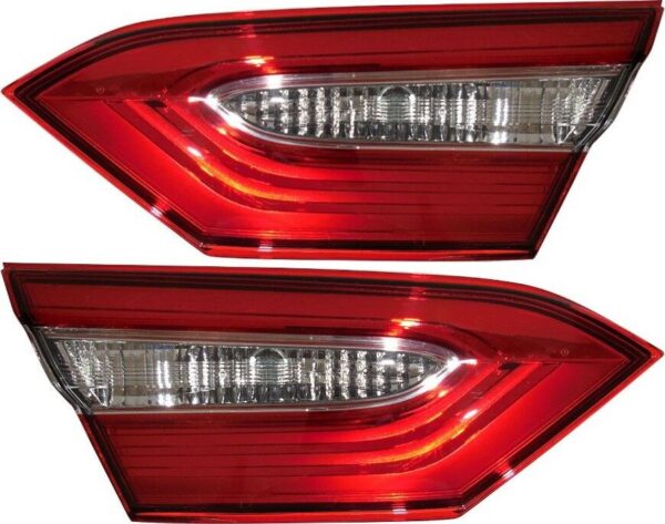 New Set Of 2 Fits TOYOTA CAMRY 2018-2020 Tail Lamp LH & RH Side Inner Assembly