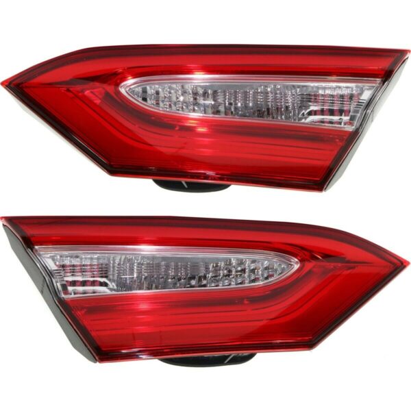 New Set Of 2 Fits TOYOTA CAMRY 2018-2020 Tail Lamp LH & RH Side Inner Assy CAPA