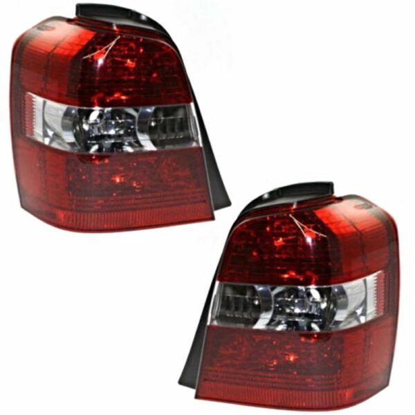 New Set Of 2 Fits TOYOTA HIGHLANDER 04-07 Tail Lamp LH & RH Side Lens & Housing