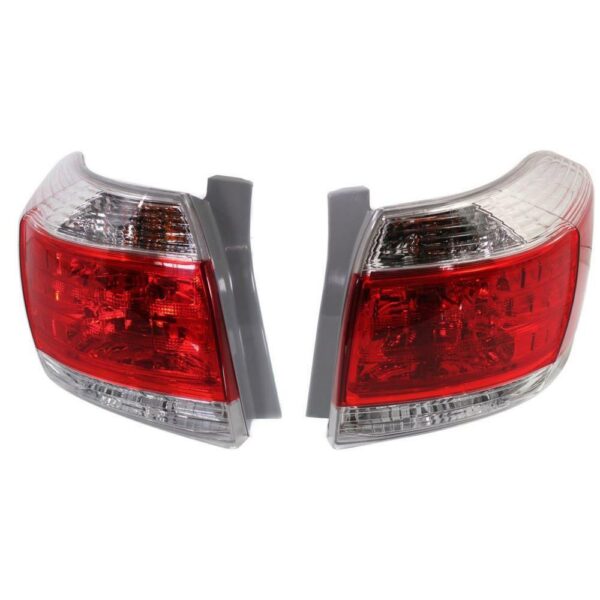 New Set Of 2 Fits TOYOTA HIGHLANDER 2011-2013 Tail Lamp LH And RH Side Assembly