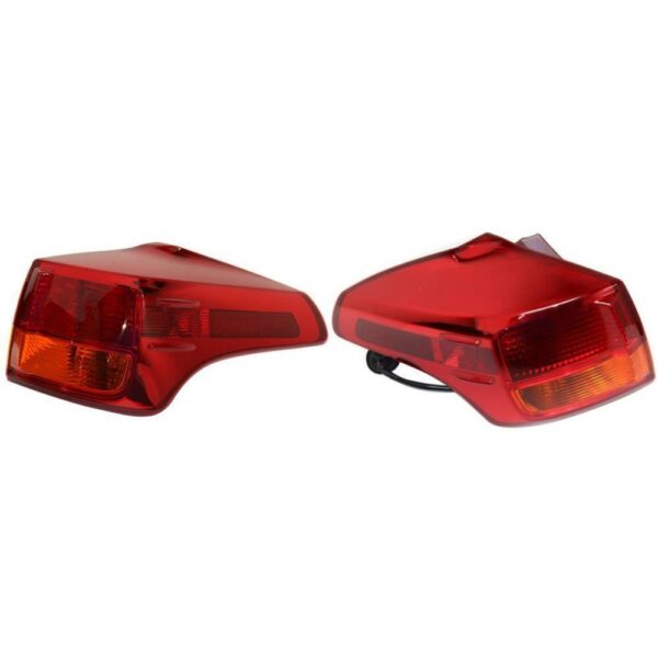 New Set Of 2 Fits TOYOTA RAV4 2013-15 Tail Lamp LH And RH Side Outer Assy CAPA