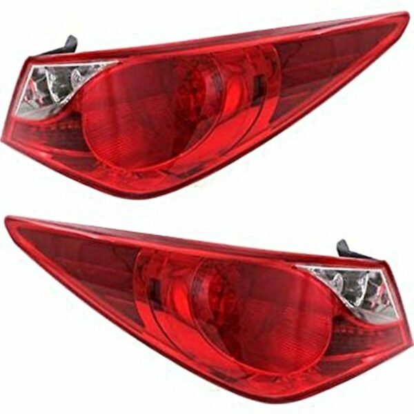 New Set Of 2 Fits HYUNDAI SONATA 2011-14 Tail Lamp LH & RH Side Outer Assembly