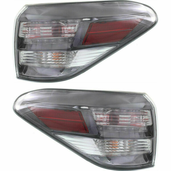 New Set Of 2 Fits LEXUS RX350 10-12 Tail Lamp Left & Right Side Outer Assembly