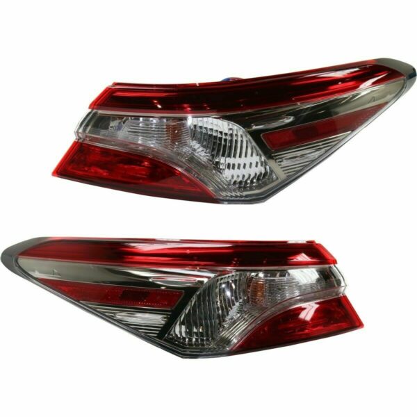 New Set Of 2 Fits TOYOTA CAMRY 2018-2020 Tail Lamp LH & RH Side Outer Assy CAPA