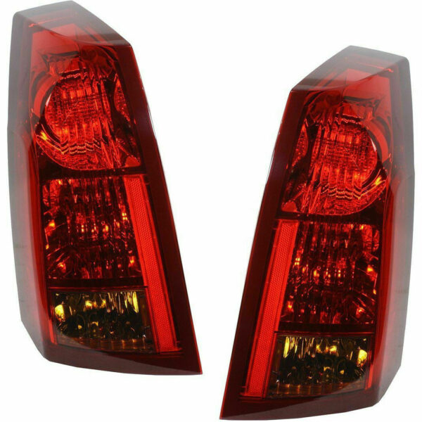 New Set Of 2 Fits CADILLAC CTS 03-04 Tail Lamp Driver & Passenger Side Assembly