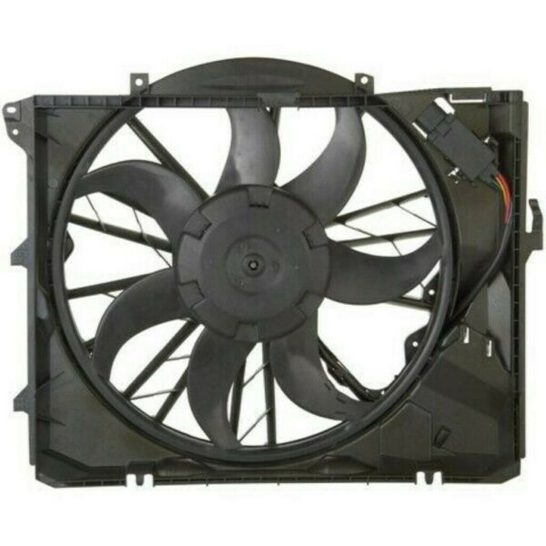 New Fits BMW 3-SERIES 2006-2013 Radiator Fan Assembly Automatic Trans BM3117101