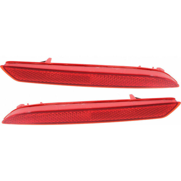 New Set Of 2 Fits HONDA INSIGHT 2010-11 Rear Left & Right Side Bumper Reflector