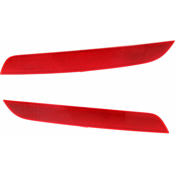 New Set Of 2 BMW 3-SERIES 2012-15 Rear Driver & Passenger Side Bumper Reflector