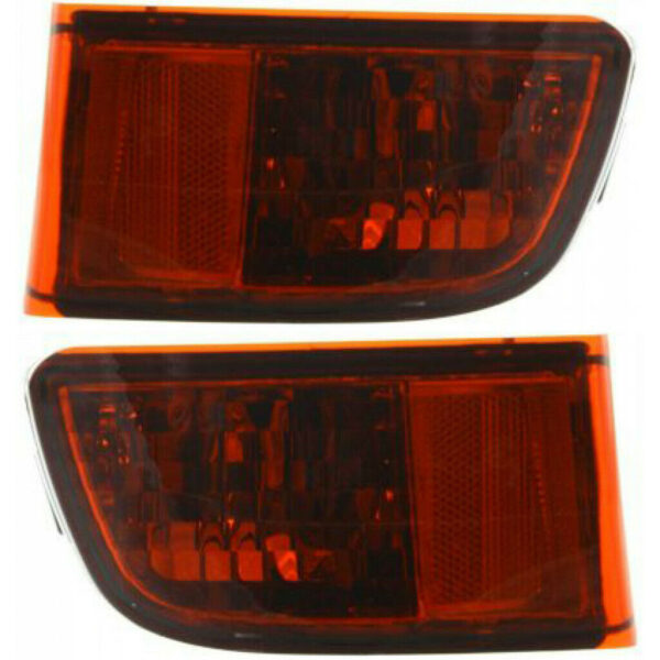 New Set Of 2 Fits TOYOTA 4RUNNER 03-05 Rear Left & Right Side Bumper Reflector