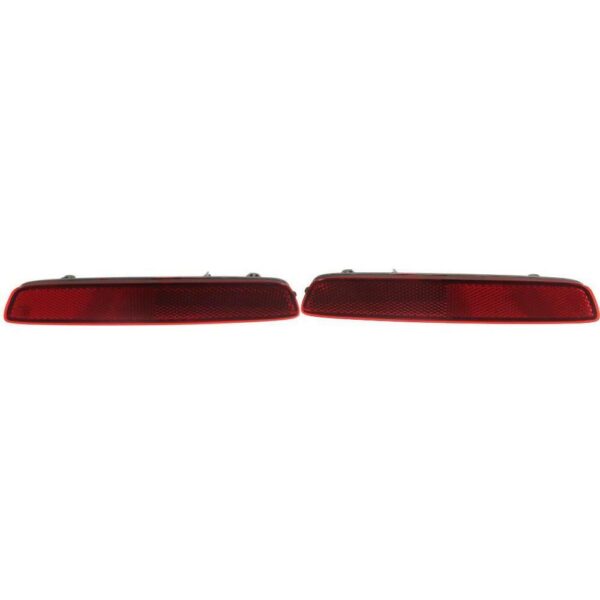 New Set Of 2 Fits GMC TERRAIN 2010-15 Rear LH & RH Side Bumper Reflector CAPA