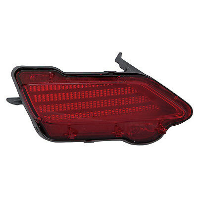 New Fits TOYOTA RAV4 13-15 Rear Driver LH Side Bumper Reflector CAPA TO1184107C