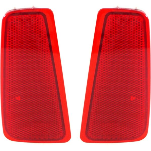 New Set Of 2 Fits SUBARU OUTBACK 15-20 Rear Left & Right Side Bumper Reflector