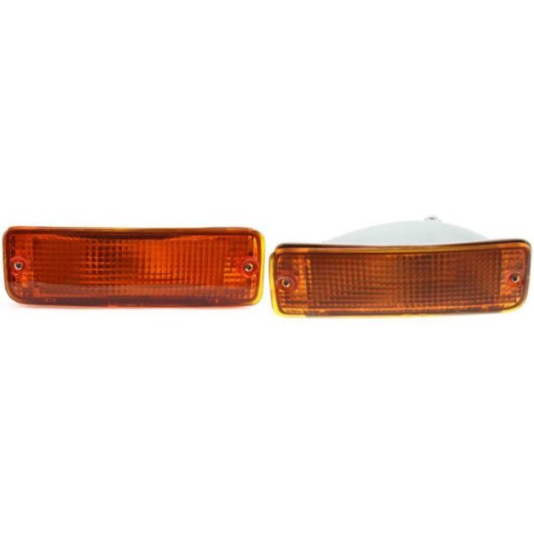 New Set Of 2 Fits TOYOTA PICKUP 1989-95 Left & Right Side Signal Lamp Assembly